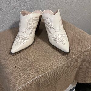 Chic Cream Ankle Booties